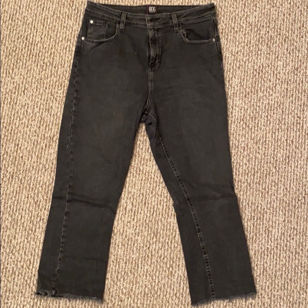 BDG Kick Flare High Rise Cropped Jeans